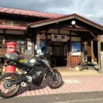 CB125Rで若桜鉄道巡り！隼駅へ聖地巡礼へ