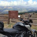 熊本城を見て積雪のケニーロード走って草千里見て・・